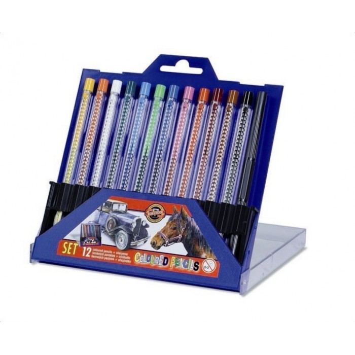 Ceruzky KOH-I-NOOR 4012/12 farebné SCALA v plaste