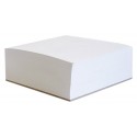 Blok poznámkový špalík nelepený 9x9x5 cm biely