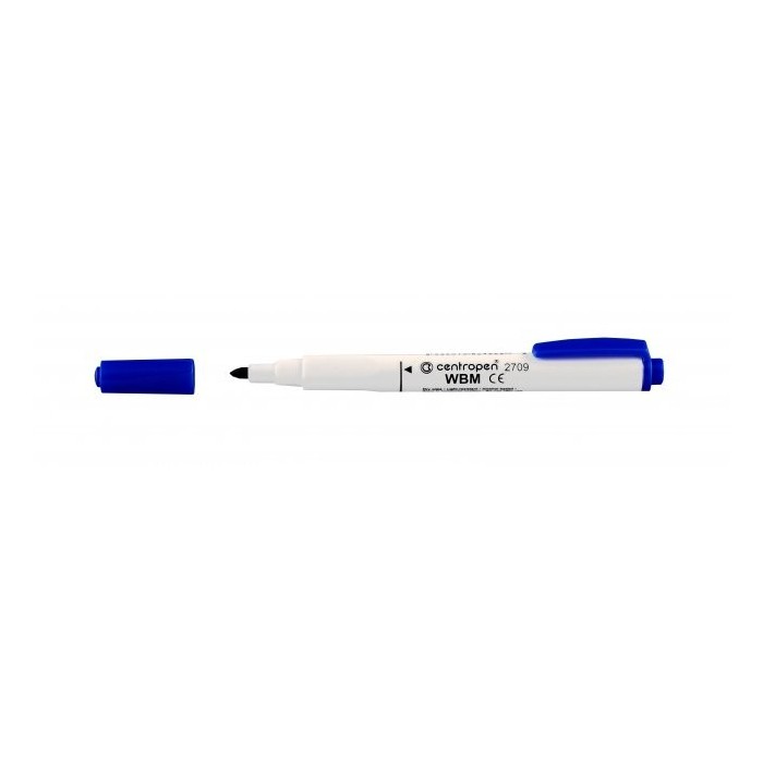 Centropen 2709 1,8 značkovač modrý na stierateľné biele tabule