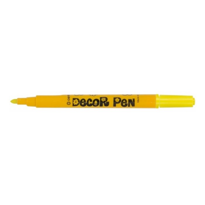 Centropen 2738 1,5 značkovač Decor pen žltý