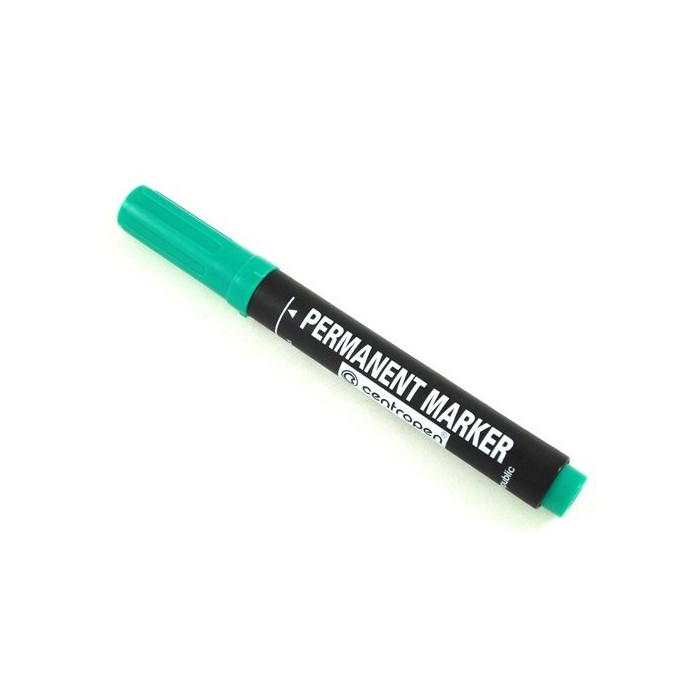 Centropen 8576 značkovač permanent 1-4,6 mm zelený