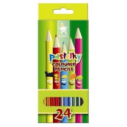 Ceruzky KOH-I-NOOR 2144/24 farebná súprava v kartóne