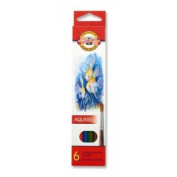Ceruzky KOH-I-NOOR 3715/ 6 farebná súprava akvarel