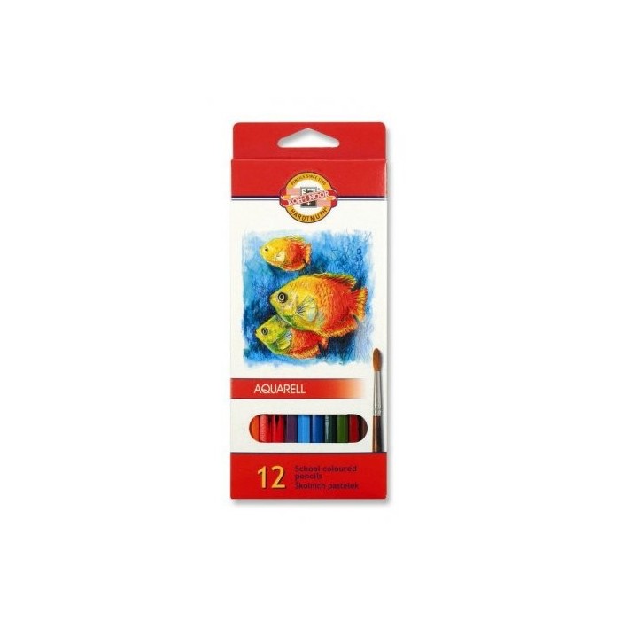Ceruzky KOH-I-NOOR 3716/12 farebná súprava akvarel