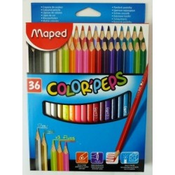 Ceruzky MAPED/36 3HR farebná súprava