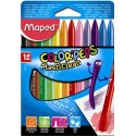Ceruzky voskové MAPED Color Peps 1/12 farebná súprava