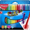 Ceruzky voskové MAPED Color Peps 1/18 farebná súprava