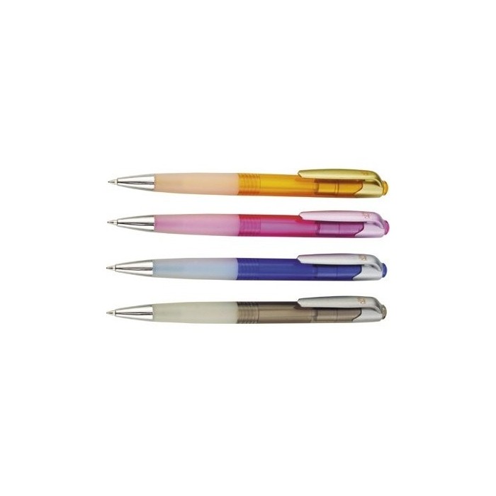 Pero guľôčkové SPOKO 0112, 0,7mm transparentné, mix farieb
